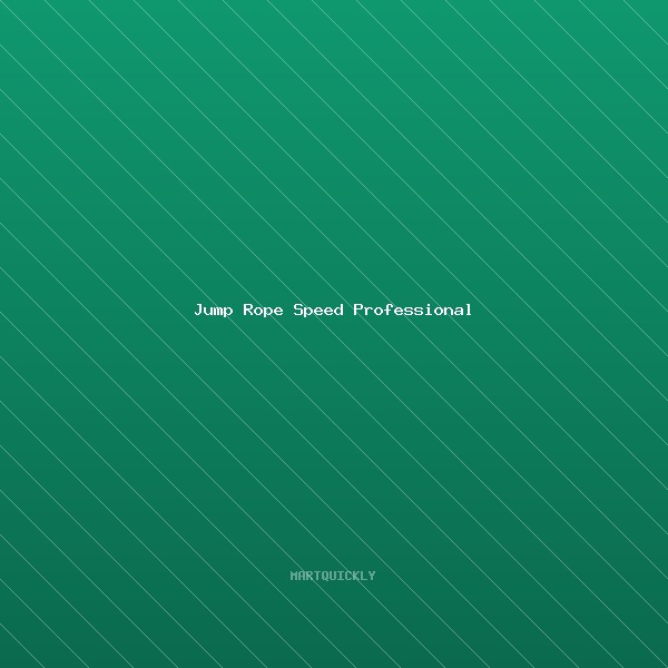 Jump Rope Speed Professional