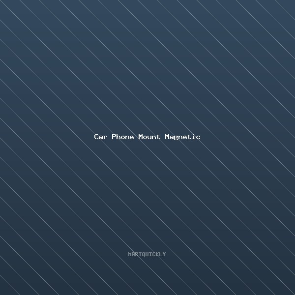 Car Phone Mount Magnetic